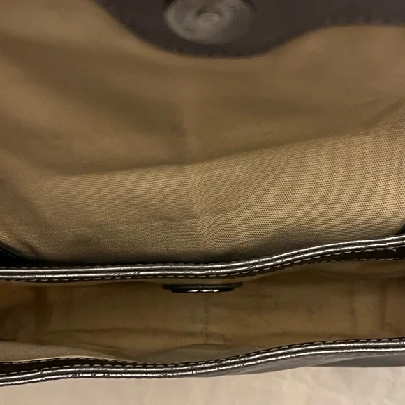 Tory Burch Metallic Crossbody Bag - Picture 9 of 10